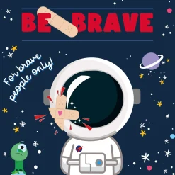 30 Cerotti Stampati - Be Brave