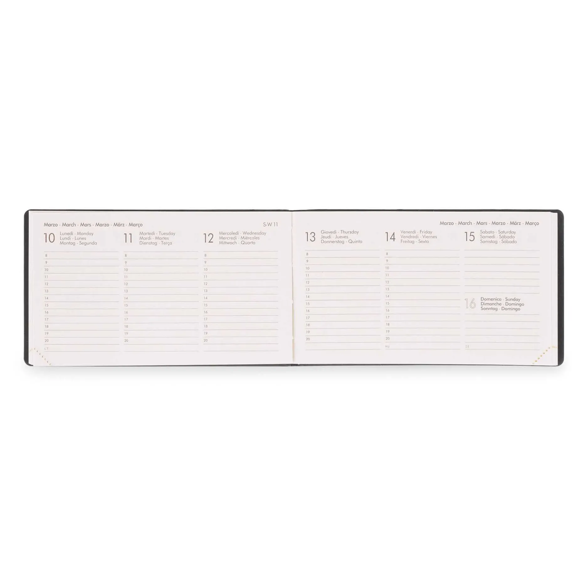 Agenda 13 Mesi Settimanale - Ad Album - Small - 2025