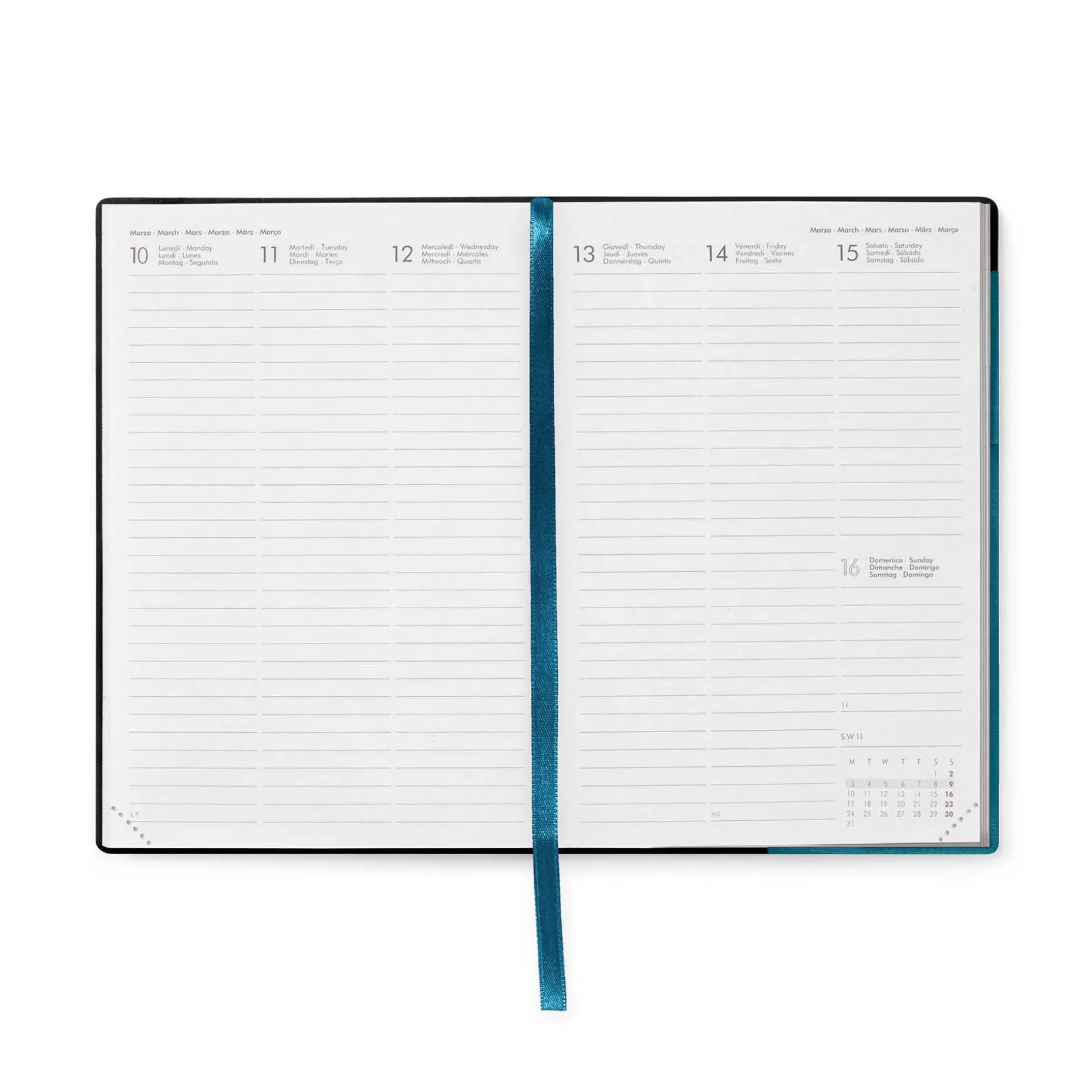 Agenda 12 Mesi Settimanale - Medium - 2025