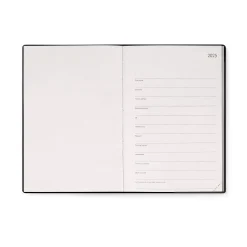 Agenda 12 Mesi Settimanale - Medium - Con Notebook - 2025