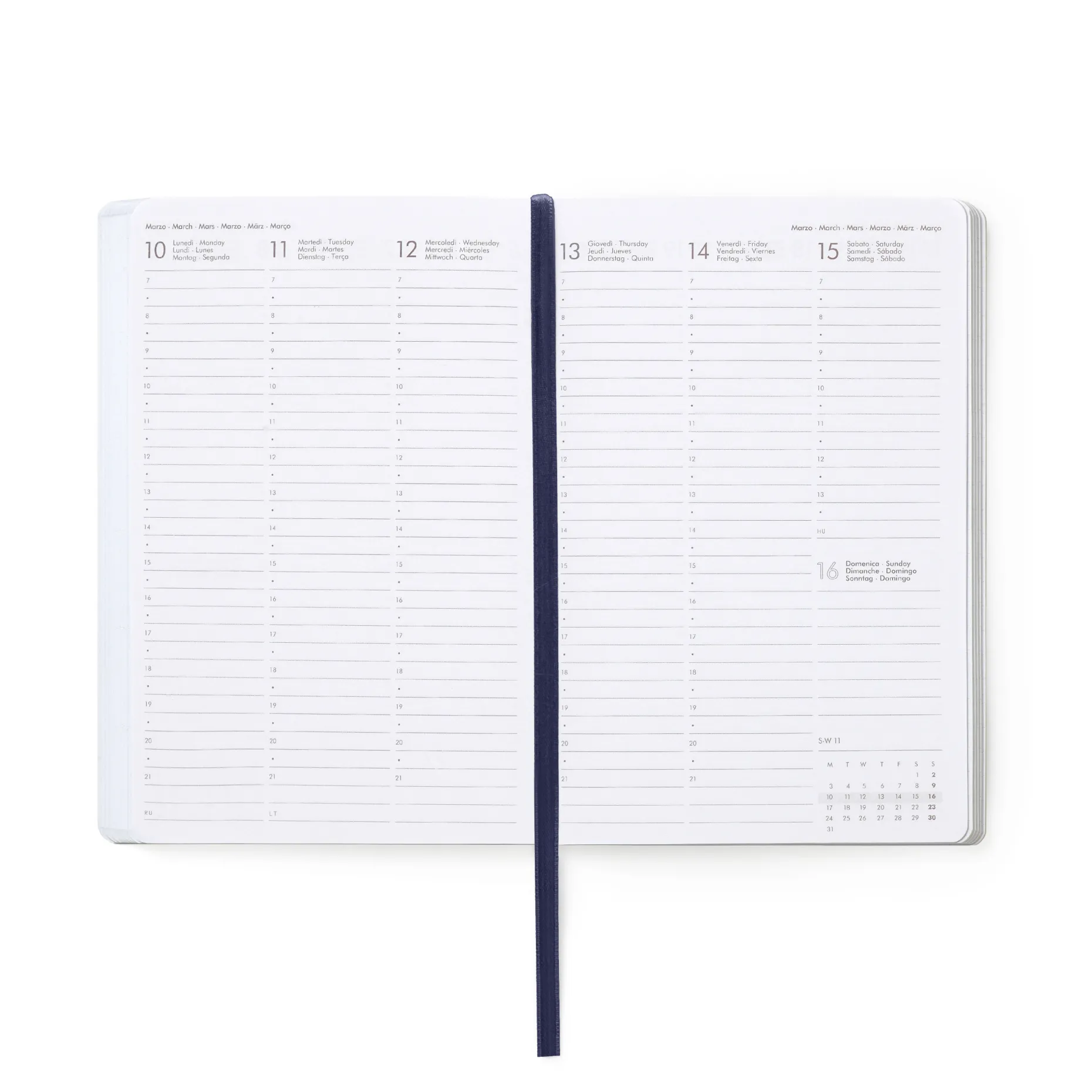 Agenda 12 Mesi Settimanale - Medium - 2025