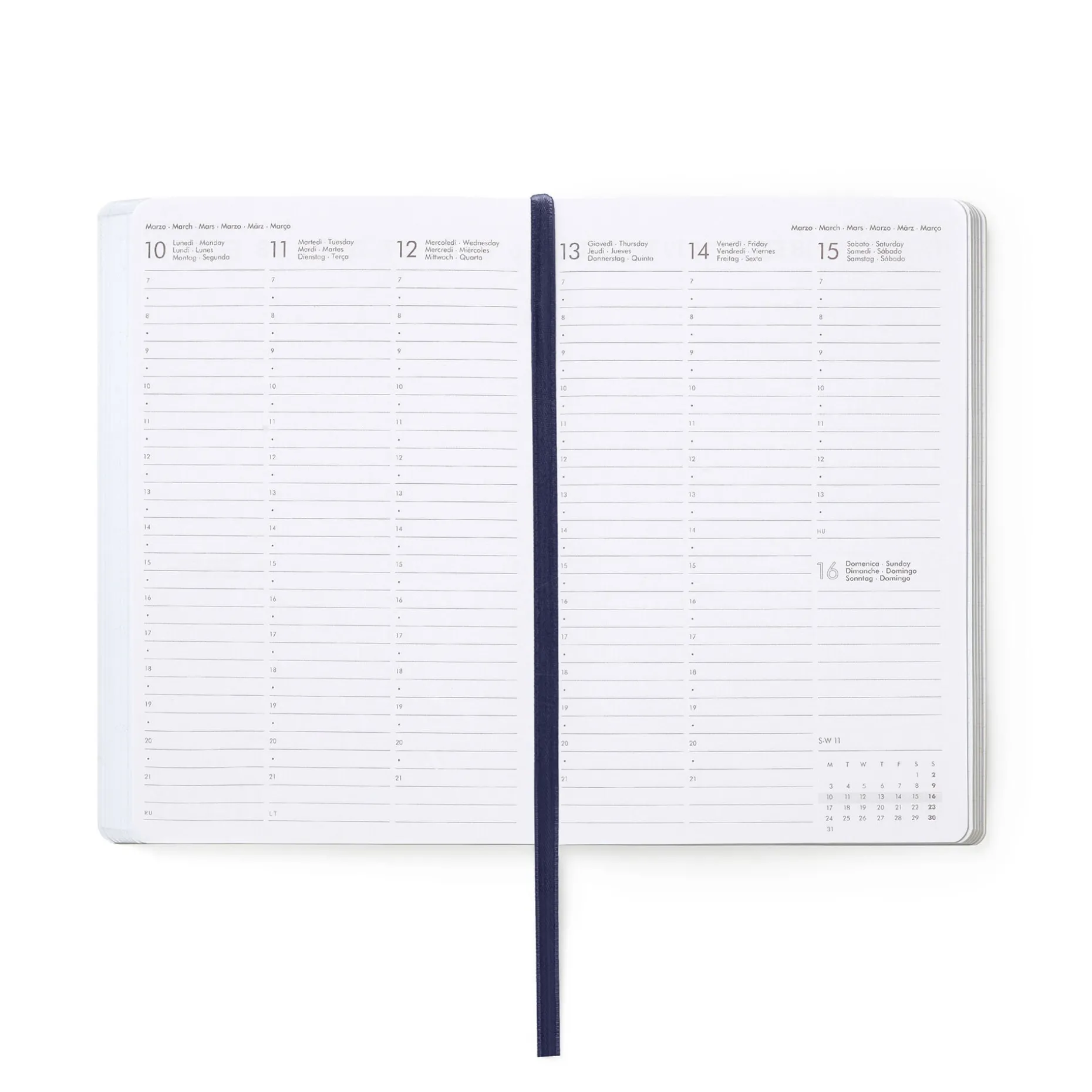 Agenda 12 Mesi Settimanale - Medium - 2025