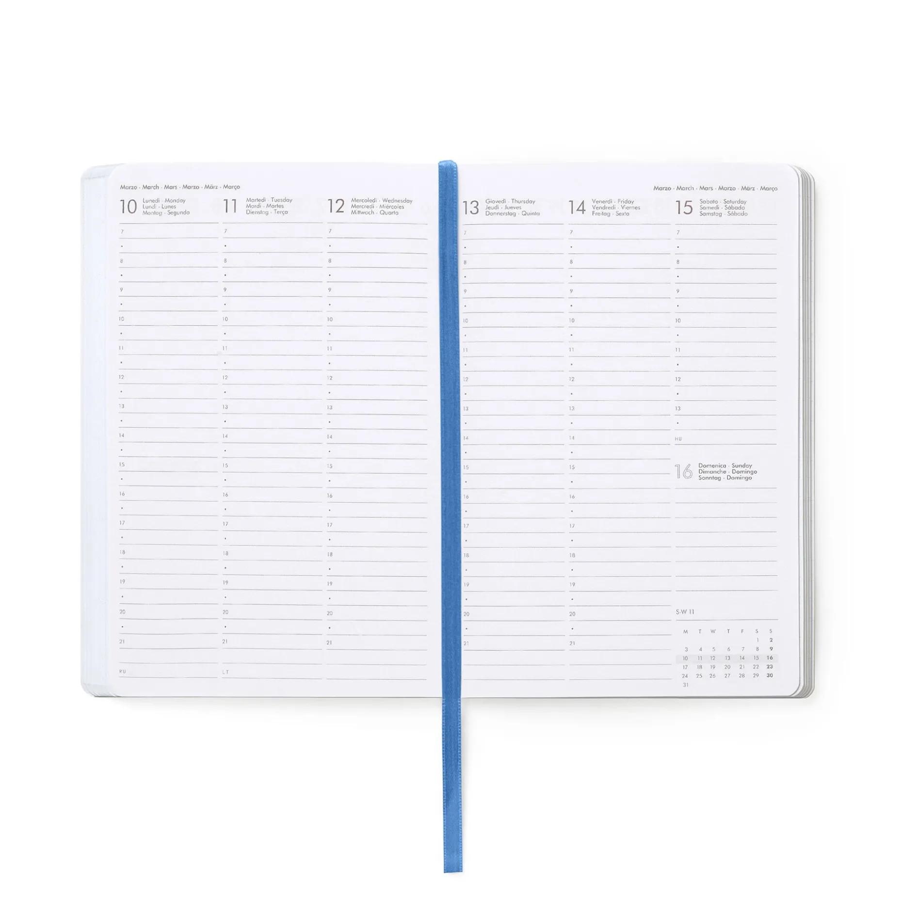 Agenda 12 Mesi Settimanale - Medium - 2025