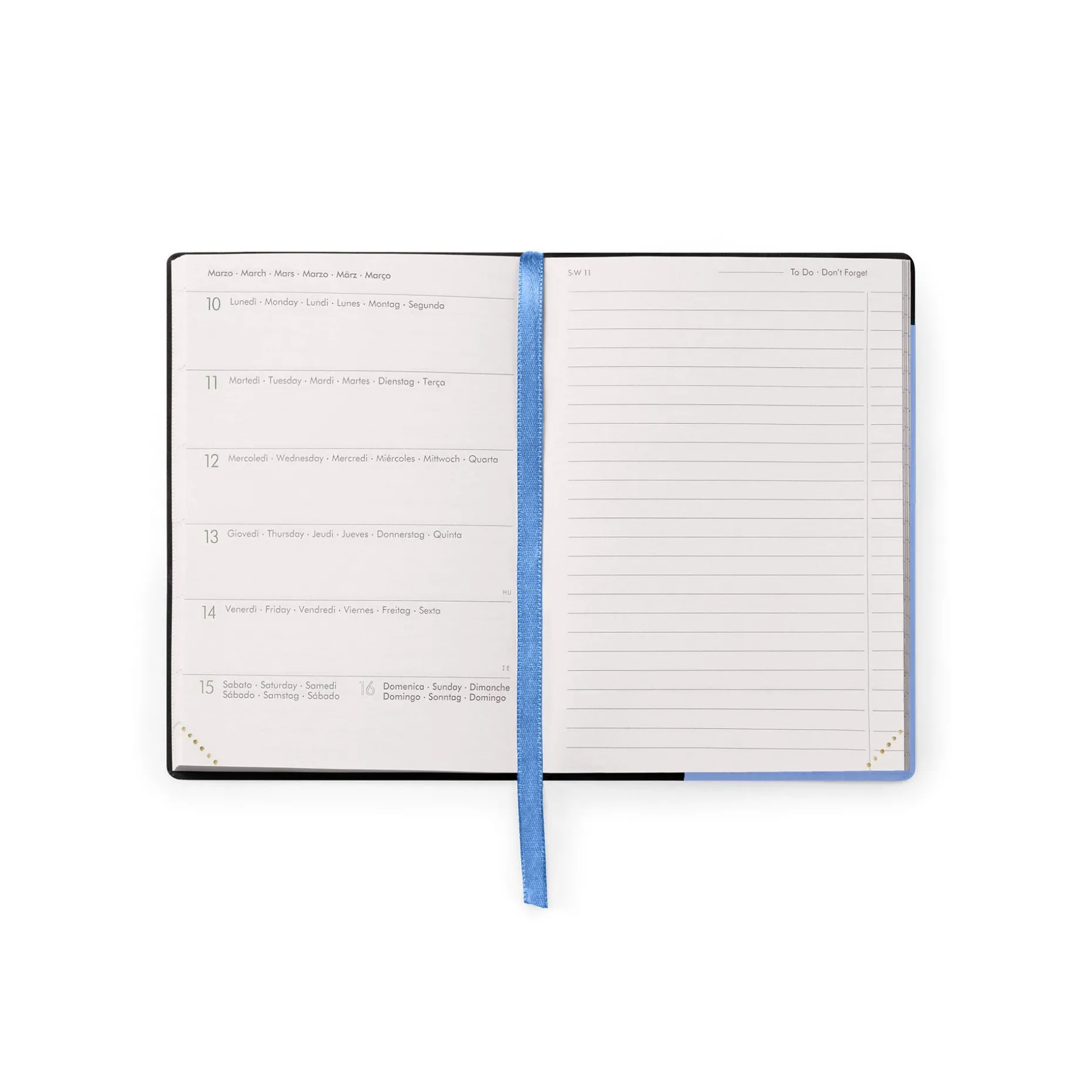 Agenda 18 Mesi Settimanale - Small - Con Notebook - 2024/2025