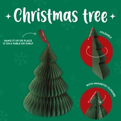 Albero di Natale Pieghevole in Carta
