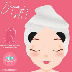 Asciugamano per Capelli a Turbante - Love My Hair