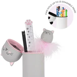 Astuccio 2 in 1 in Morbido Silicone - Kawaii