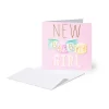 Bigliettino di Congratulazioni - Nascita Bimba - Small