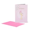 Biglietto d'Auguri - Battesimo Bimba