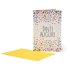 Biglietto d'Auguri - Buon Compleanno - Pois