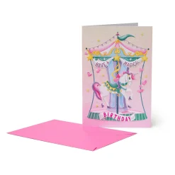 Biglietto d'Auguri - Buon Compleanno - Unicorn