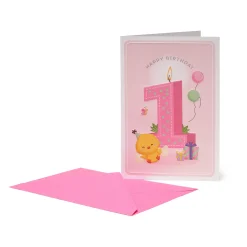 Biglietto d'Auguri - Buon Compleanno - Little Girls