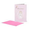 Biglietto d'Auguri - Comunione Bimba