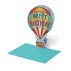 Biglietto d'Auguri - Happy Birthday - Air Balloon