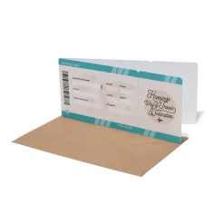 Biglietto d'Auguri - Happy Birthday - Airplane Ticket