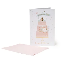Biglietto d'Auguri - Wedding Cake