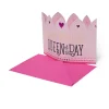 Biglietto d'Auguri 3D - Happy Birthday - Queen Crown