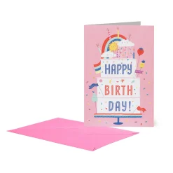 Biglietto d'Auguri di Compleanno - Large