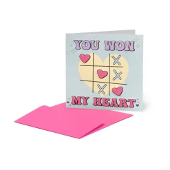 Biglietto di Amore e Amicizia - Tic-Tac- Toe