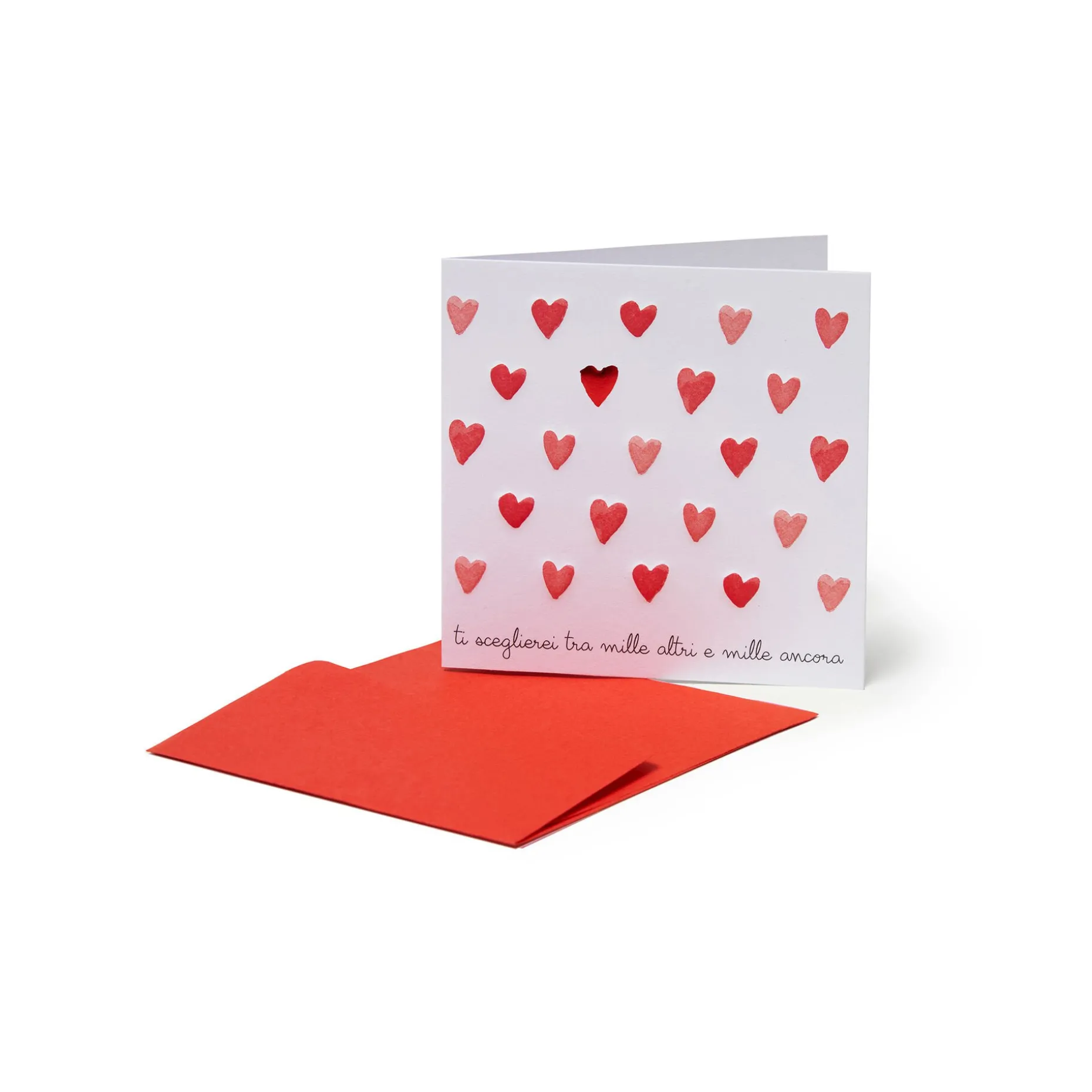 Biglietto di Amore e Amicizia - Cuori