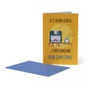 Biglietto di Auguri di Compleanno - Floppy Disk