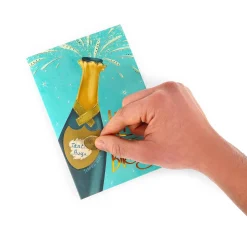 Biglietto di Auguri Gratta e Scopri - Bottle
