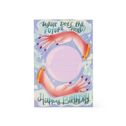 Biglietto di Auguri Gratta e Scopri - Crystal Ball