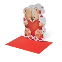 Biglietto per Ogni Ricorrenza - Orsetto Romantico