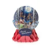 Biglietto Pop Up di Natale - Snow Globe - Large