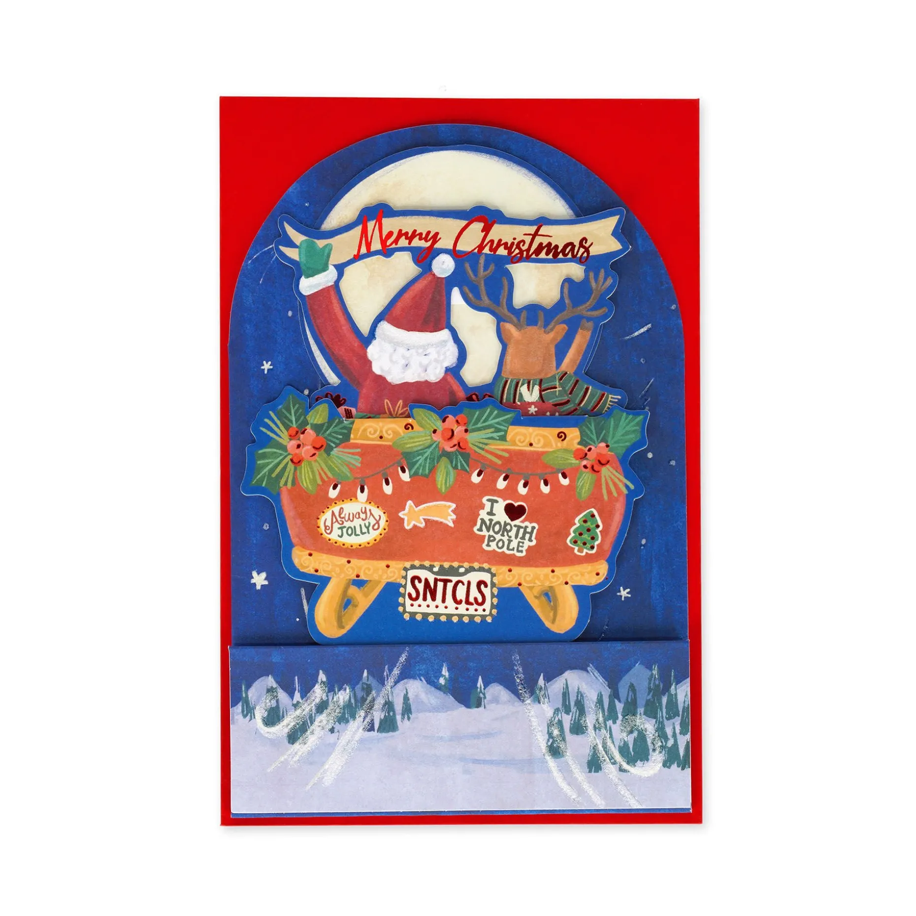 Biglietto Pop Up di Natale