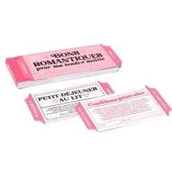 Blocchetto da 24 Voucher - Francese