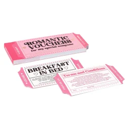 Blocchetto da 24 Voucher - Inglese