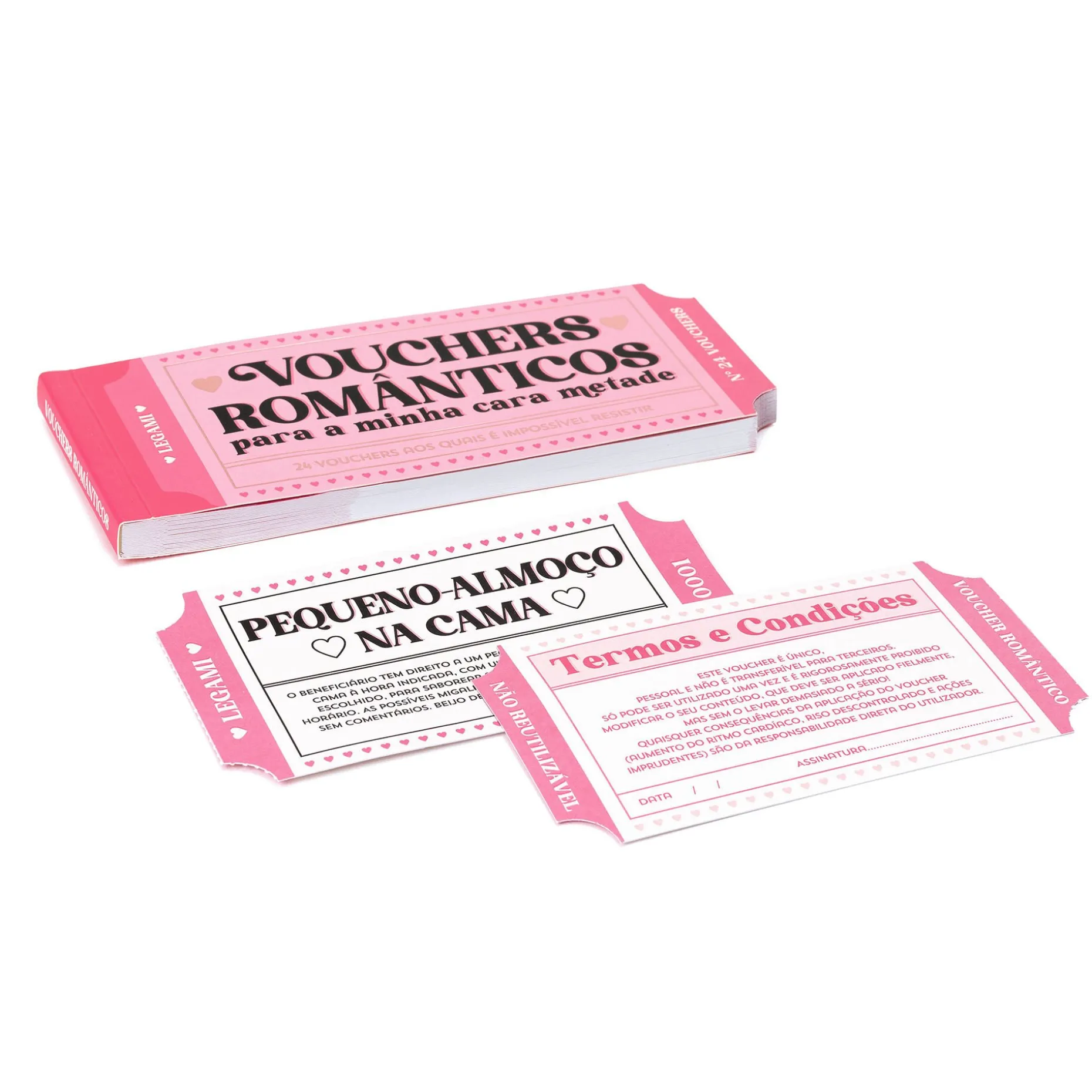 Blocchetto da 24 Voucher - Portoghese