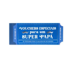 Blocchetto da 24 Voucher per il Papà - Portoghese
