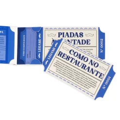 Blocchetto da 24 Voucher per il Papà - Portoghese