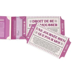 Blocchetto da 24 Voucher per la Mamma - Francese