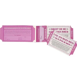 Blocchetto da 24 Voucher per la Mamma - Francese