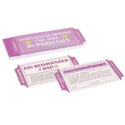 Blocchetto da 24 Voucher per la Mamma - Tedesco