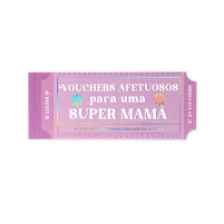 Blocchetto da 24 Voucher per la Mamma - Portoghese