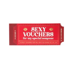 Blocchetto da 24 Voucher Piccanti - Inglese