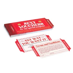 Blocchetto da 24 Voucher Piccanti - Inglese