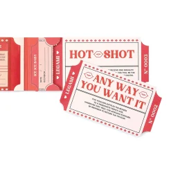 Blocchetto da 24 Voucher Piccanti - Inglese