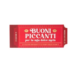 Blocchetto da 24 Voucher Piccanti - Italiano