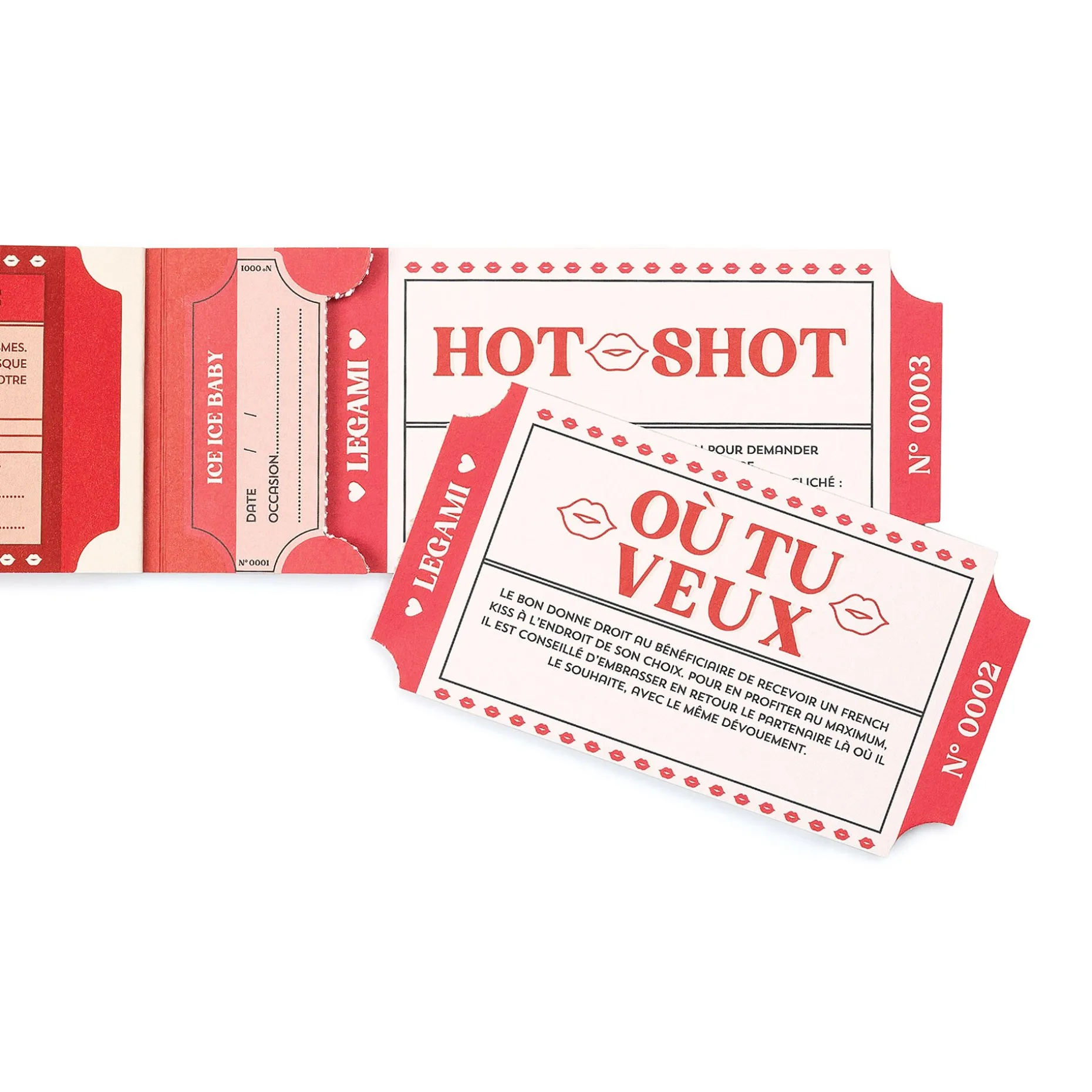 Blocchetto da 24 Voucher Piccanti - Francese