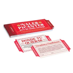 Blocchetto da 24 Voucher Piccanti - Spagnolo