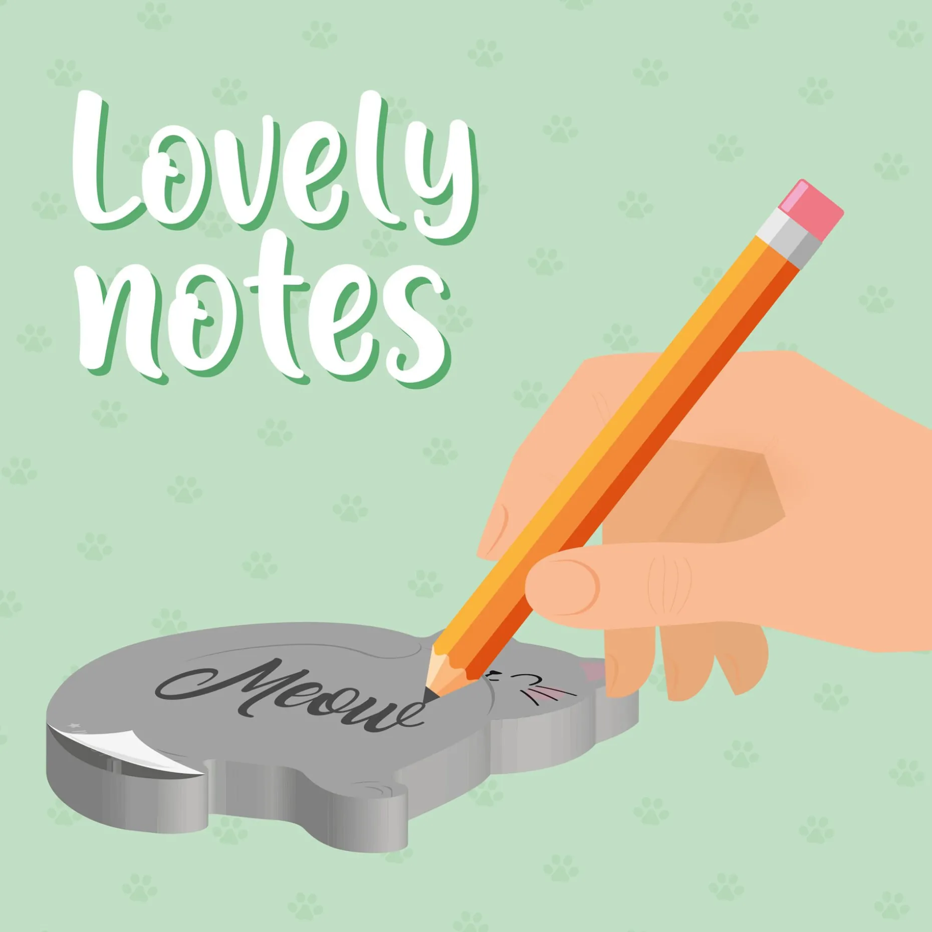 Blocchetto Note Adesivo - Lovely Notes