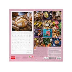 Calendario da Parete 2025 - 30 x 29 cm