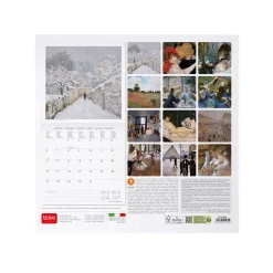 Calendario da Parete 2025 - 30 x 29 cm