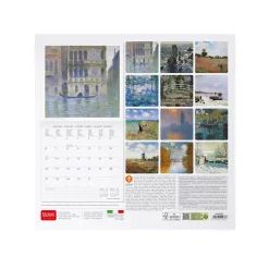 Calendario da Parete 2025 - 30 x 29 cm