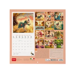 Calendario da Parete 2025 - 30 x 29 cm